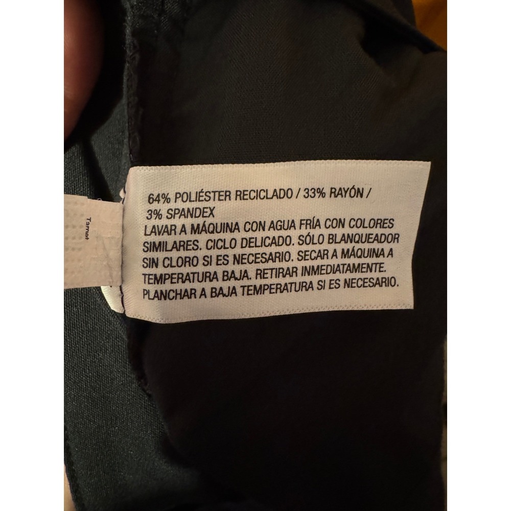 Wild Fable Black Wide Leg Trousers Size 17 High Waist Career Casual - Picture 3 of 5